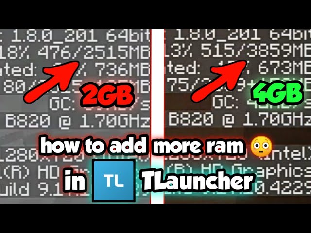 How to Allocate More RAM to Minecraft TLauncher: A Simple Guide